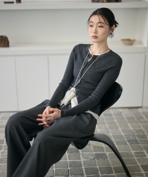 LAULEN(ローレン)の「leather like lip case necklace /レザーライクリップケースネックレス(ネックレス・レディース・ブラック/グレー・FREE)」の15枚目の写真