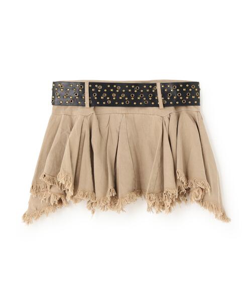 L.H.P(エルエイチピー)の「MAVYTH/メヴィス/GRANGE SKIRT(スカート・レディース・ブラック/ベージュ・M/S/L)」の10枚目の写真