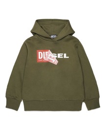 【Hiro】DIESEL　L-CARRSY　レザーパーカー　グリーン DIESEL｜ディーゼルのパーカー（グリーン・カーキ/緑色系）通販 - ZOZOTOWN