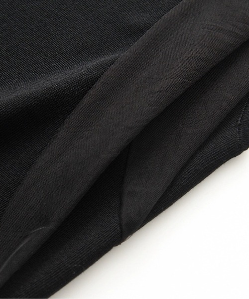 les fees love filles(レフェラブフィユ)の「Elegant Sleeveless Knit Top Set Up(セットアップ・レディース・ブラック・LARGE/MEDIUM/SMALL)」の6枚目の写真