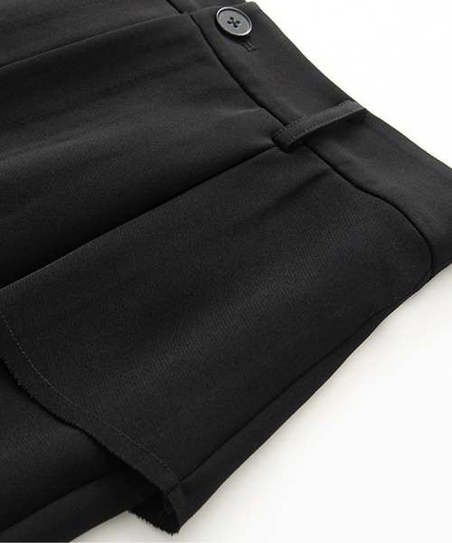 les fees love filles(レフェラブフィユ)の「Elegant Sleeveless Knit Top Set Up(セットアップ・レディース・ブラック・LARGE/MEDIUM/SMALL)」の2枚目の写真