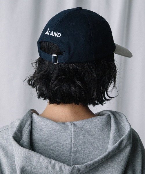 ALAND(エーランド)の「【UNISEX】ALAND×UMBRO/バイカラーキャップ(キャップ・レディース・ブラウン/ブラック/ネイビー・ONE SIZE)」の9枚目の写真