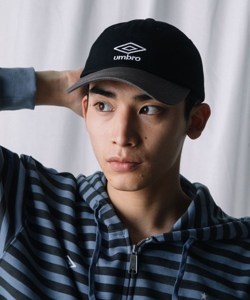 ALAND(エーランド)の「【UNISEX】ALAND×UMBRO/バイカラーキャップ(キャップ・レディース・ブラウン/ブラック/ネイビー・ONE SIZE)」の10枚目の写真