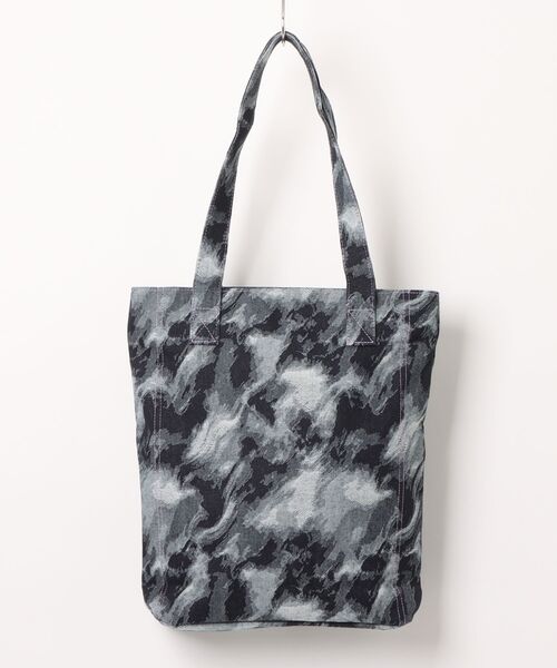 ROXY(ロキシー)の「【オンラインストア・直営店限定】ROXY BECAUSE THE NIGHT TOTE ジャカードデニムトートバッグ 【2026年秋冬モデル】(トートバッグ・レディース・ネイビー・FREE)」の3枚目の写真
