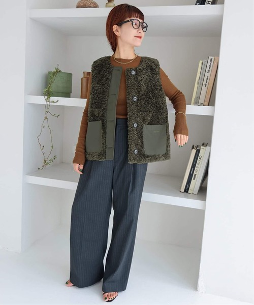 Spick & Span(スピックアンドスパン)の「《別注 / 追加》Barbour/バブアー Kintra liner(その他アウター・レディース・カーキ/ブラック/アイボリー・FREE)」の7枚目の写真