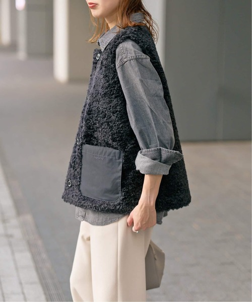 Spick & Span(スピックアンドスパン)の「《別注 / 追加》Barbour/バブアー Kintra liner(その他アウター・レディース・カーキ/ブラック/アイボリー・FREE)」の10枚目の写真