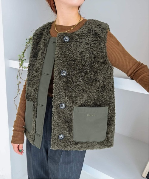 Spick & Span(スピックアンドスパン)の「《別注 / 追加》Barbour/バブアー Kintra liner(その他アウター・レディース・カーキ/ブラック/アイボリー・FREE)」の21枚目の写真
