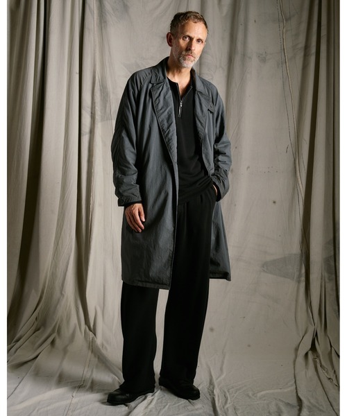 wjk(ダヴルジェイケイ)の「soft luxe urake half-zip sweatshirt(スウェット・メンズ・ブラック/ネイビー・MEDIUM/SMALL/X-LARGE/LARGE)」の12枚目の写真