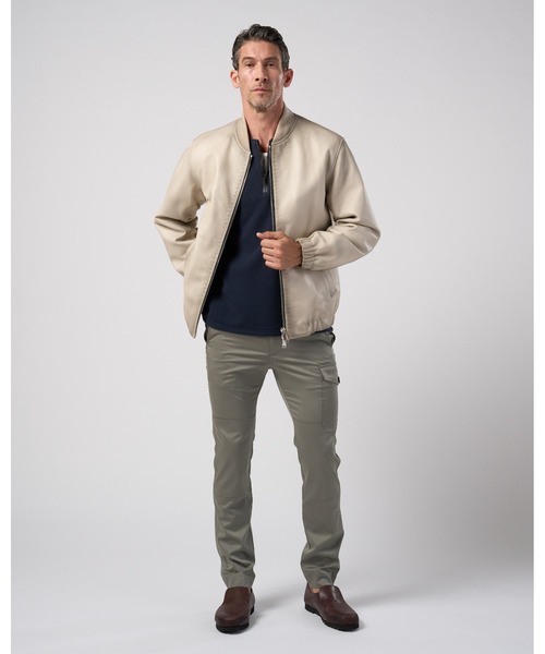 wjk(ダヴルジェイケイ)の「soft luxe urake half-zip sweatshirt(スウェット・メンズ・ブラック/ネイビー・MEDIUM/SMALL/X-LARGE/LARGE)」の18枚目の写真