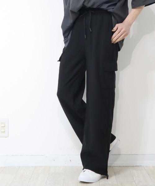 DISKEEN SURE(ディスキーンシュアー)の「ジャージタッチで履きやすさ抜群!スピンドル付2WAYカーゴパンツ(カーゴパンツ・レディース・カーキ/ブラック/チャコールグレー・FREE)」の15枚目の写真