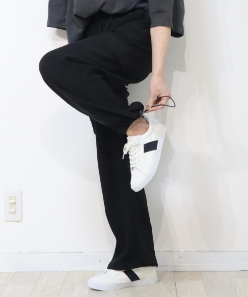 DISKEEN SURE(ディスキーンシュアー)の「ジャージタッチで履きやすさ抜群!スピンドル付2WAYカーゴパンツ(カーゴパンツ・レディース・カーキ/ブラック/チャコールグレー・FREE)」の17枚目の写真