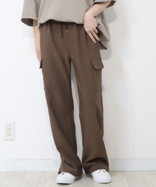DISKEEN SURE(ディスキーンシュアー)の「ジャージタッチで履きやすさ抜群!スピンドル付2WAYカーゴパンツ(カーゴパンツ・レディース・カーキ/ブラック/チャコールグレー・FREE)」の22枚目の写真