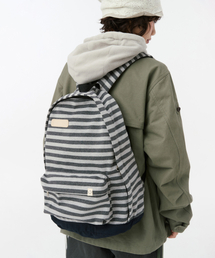 JERSEY STRIPE バックパック、チャコール