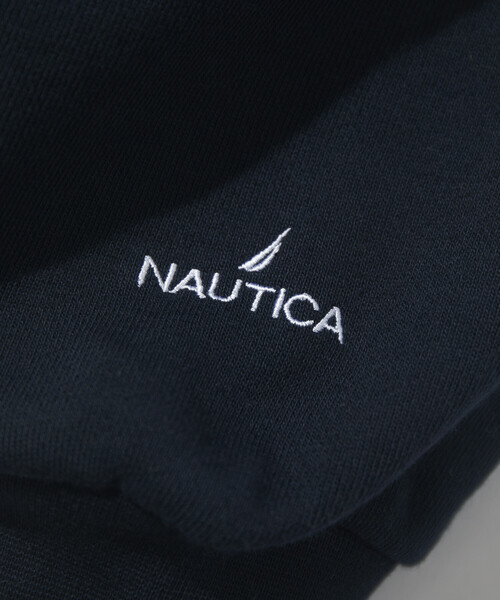 FREAK'S STORE(フリークスストア)の「NAUTICA/ノーティカ Jiro Konami CREW SWEAT 1 for women(スウェット・レディース・ライトグレー/ネイビー・フリ-)」の8枚目の写真
