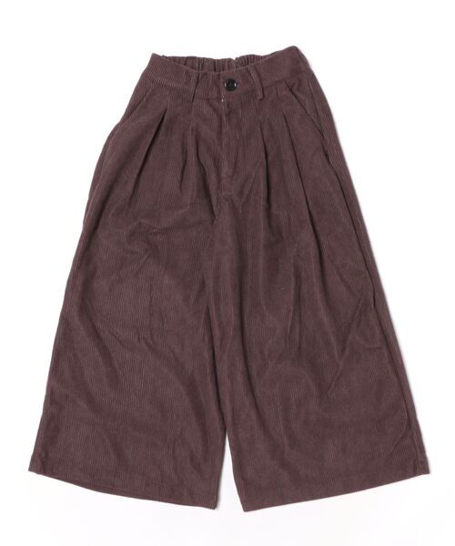 Ritzy（リッツィー）の「コーデュロイワイドクロップドパンツ（その他パンツ・レディース・モカ/ブラック・M/L）」の4枚目の写真