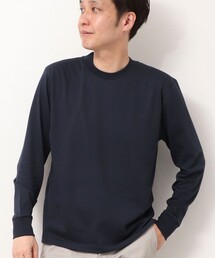 《ビジカジ対応》シルケット天竺 JACKET-Tシャツ 長袖