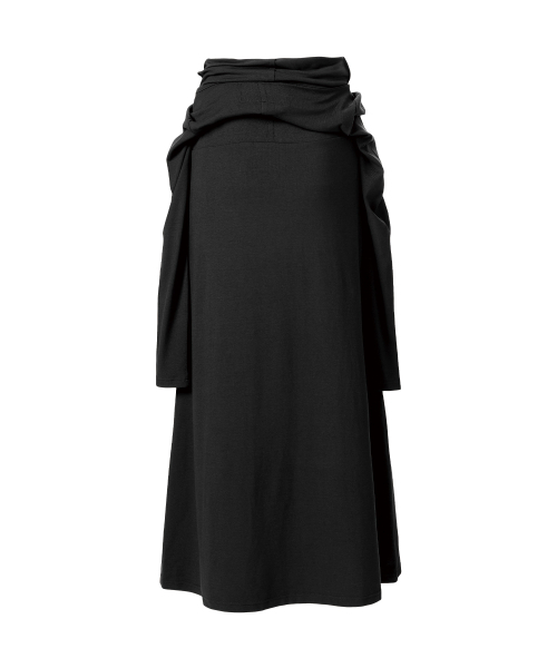 THEVINYLHOUSE(ザバイニルハウス)の「DRAPED MAXI ONE-PIECE(W) CHARCOAL(ワンピース・レディース・その他・FREE)」の11枚目の写真