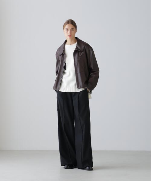 ADORE(アドーア)の「◆ツイーディーツイルパンツ(その他パンツ・レディース・ブラック・36/38)」の10枚目の写真