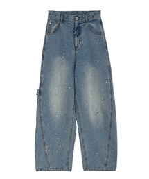Ameri（アメリ）の「BARREL PAINTER DENIM PAINT PANTS（デニムパンツ）」