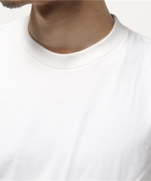 NANO universe（ナノユニバース）の「RED KAP/ F/2P CREW TEE（Tシャツ/カットソー・メンズ・ブラック/ホワイト・LARGE/X-LARGE/MEDIUM/SMALL）」の6枚目の写真