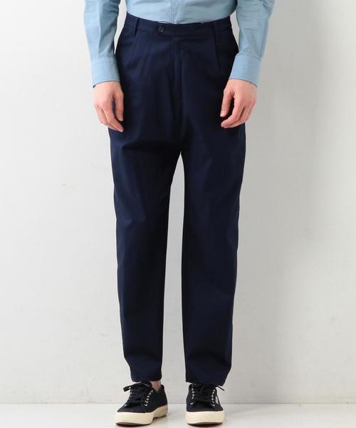 CAMO（カモ）の「＜CAMO(カモ)＞ ツイル ワイド パンツ◆（その他パンツ・メンズ・ホワイト/ネイビー・SMALL/MEDIUM）」の9枚目の写真