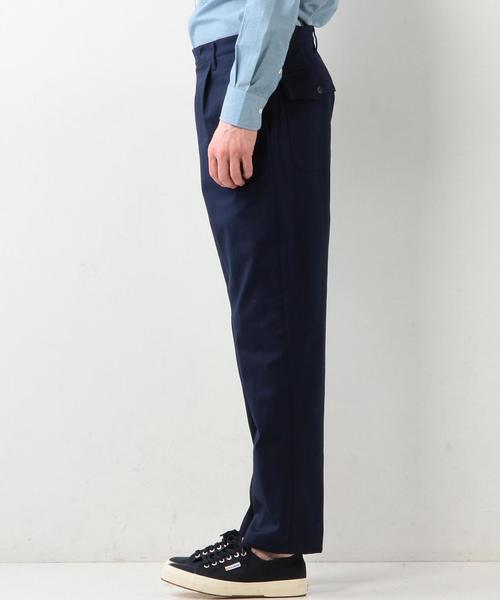 CAMO（カモ）の「＜CAMO(カモ)＞ ツイル ワイド パンツ◆（その他パンツ・メンズ・ホワイト/ネイビー・SMALL/MEDIUM）」の10枚目の写真