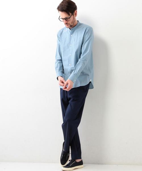 CAMO（カモ）の「＜CAMO(カモ)＞ ツイル ワイド パンツ◆（その他パンツ・メンズ・ホワイト/ネイビー・SMALL/MEDIUM）」の11枚目の写真