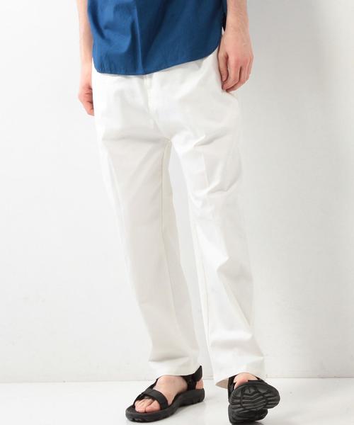 CAMO（カモ）の「＜CAMO(カモ)＞ ツイル ワイド パンツ◆（その他パンツ・メンズ・ホワイト/ネイビー・SMALL/MEDIUM）」の8枚目の写真