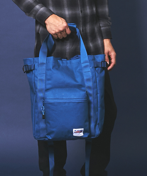 5441 by sunduck（ゴーヨンヨンイチバイサンダック）の「【5441 by SUNDUCK/5441 バイ サンダック】DAYLYTRIP BAG（バックパック/リュック・メンズ・ブルー/レッド/ブラック/カーキ/ネイビー・FREE）」の5枚目の写真