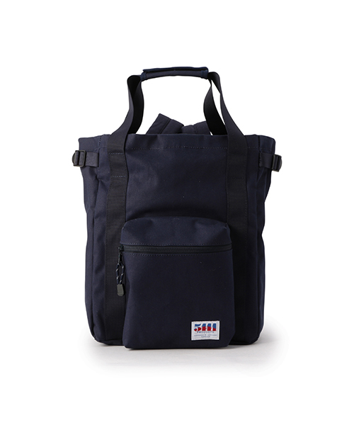 5441 by sunduck（ゴーヨンヨンイチバイサンダック）の「【5441 by SUNDUCK/5441 バイ サンダック】DAYLYTRIP BAG（バックパック/リュック・メンズ・ブルー/レッド/ブラック/カーキ/ネイビー・FREE）」の9枚目の写真