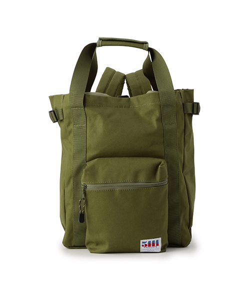 5441 by sunduck（ゴーヨンヨンイチバイサンダック）の「【5441 by SUNDUCK/5441 バイ サンダック】DAYLYTRIP BAG（バックパック/リュック・メンズ・ブルー/レッド/ブラック/カーキ/ネイビー・FREE）」の10枚目の写真