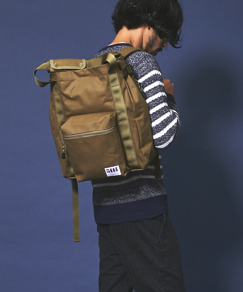 5441 by sunduck（ゴーヨンヨンイチバイサンダック）の「【5441 by SUNDUCK/5441 バイ サンダック】DAYLYTRIP BAG（バックパック/リュック・メンズ・ブルー/レッド/ブラック/カーキ/ネイビー・FREE）」の22枚目の写真