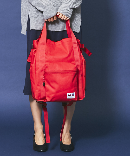 5441 by sunduck（ゴーヨンヨンイチバイサンダック）の「【5441 by SUNDUCK/5441 バイ サンダック】DAYLYTRIP BAG（バックパック/リュック・メンズ・ブルー/レッド/ブラック/カーキ/ネイビー・FREE）」の19枚目の写真