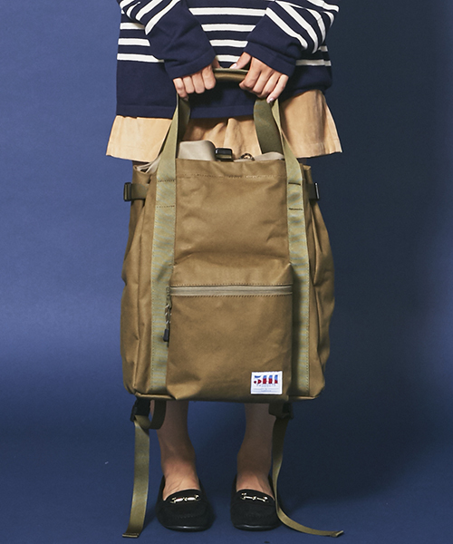 5441 by sunduck（ゴーヨンヨンイチバイサンダック）の「【5441 by SUNDUCK/5441 バイ サンダック】DAYLYTRIP BAG（バックパック/リュック・メンズ・ブルー/レッド/ブラック/カーキ/ネイビー・FREE）」の13枚目の写真