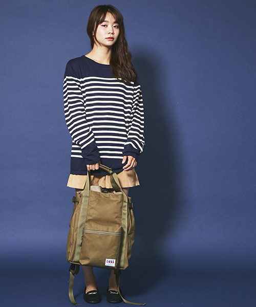 5441 by sunduck（ゴーヨンヨンイチバイサンダック）の「【5441 by SUNDUCK/5441 バイ サンダック】DAYLYTRIP BAG（バックパック/リュック・メンズ・ブルー/レッド/ブラック/カーキ/ネイビー・FREE）」の14枚目の写真