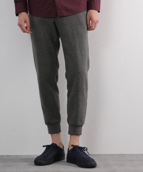 GLOBAL WORK（グローバルワーク）の「ストレッチウールリブイージーパンツ/725115（その他パンツ・メンズ・グレー/ネイビー/ダークグレー・MEDIUM/SMALL/X-LARGE/LARGE）」の2枚目の写真