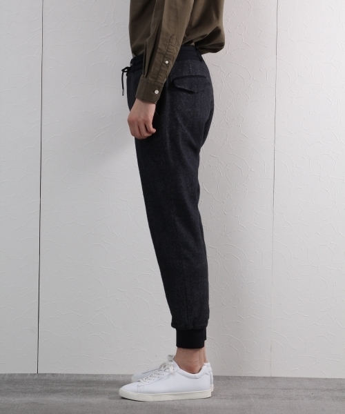 GLOBAL WORK（グローバルワーク）の「ストレッチウールリブイージーパンツ/725115（その他パンツ・メンズ・グレー/ネイビー/ダークグレー・MEDIUM/SMALL/X-LARGE/LARGE）」の7枚目の写真