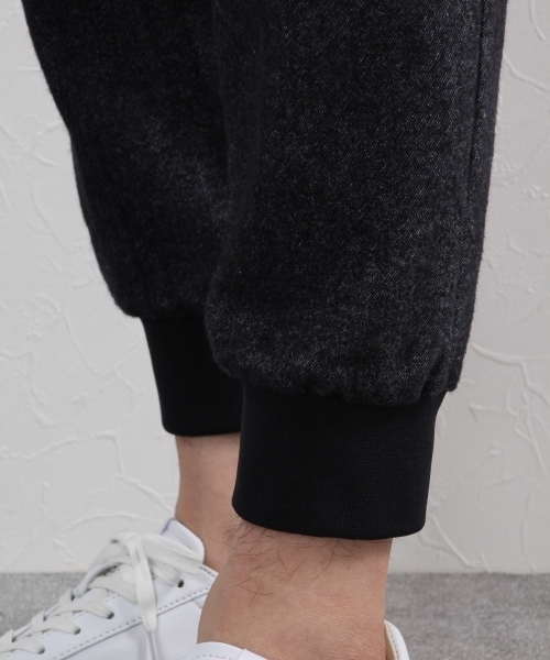 GLOBAL WORK（グローバルワーク）の「ストレッチウールリブイージーパンツ/725115（その他パンツ・メンズ・グレー/ネイビー/ダークグレー・MEDIUM/SMALL/X-LARGE/LARGE）」の4枚目の写真