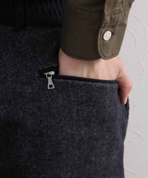 GLOBAL WORK（グローバルワーク）の「ストレッチウールリブイージーパンツ/725115（その他パンツ・メンズ・グレー/ネイビー/ダークグレー・MEDIUM/SMALL/X-LARGE/LARGE）」の6枚目の写真