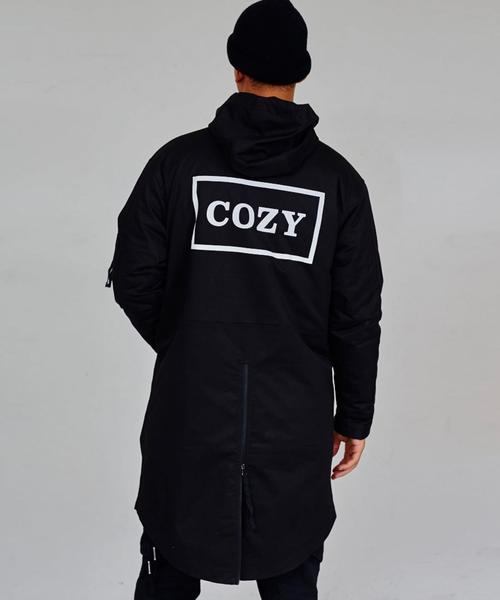 MONKEY TIME（モンキータイム）の「＜TEAM COZY×monkey time＞ ∴ 2W HOOD CT ODALIS/アウター◆（モッズコート・メンズ・ブラック・LARGE/MEDIUM/SMALL）」の8枚目の写真