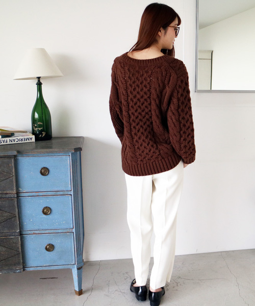 N.(N. Natural Beauty Basic)(エヌエヌナチュラルビューティーベーシック)の「ダブルクロスワイドセンタープレス(その他パンツ・レディース・ブラック/グレー/ホワイト・SMALL/MEDIUM)」の7枚目の写真