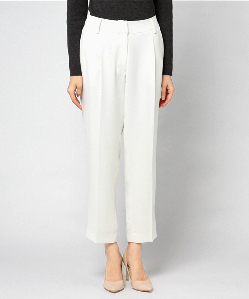 N.(N. Natural Beauty Basic)(エヌエヌナチュラルビューティーベーシック)の「ダブルクロスワイドセンタープレス(その他パンツ・レディース・ブラック/グレー/ホワイト・SMALL/MEDIUM)」の12枚目の写真