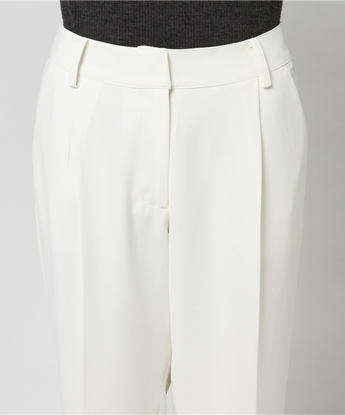 N.(N. Natural Beauty Basic)(エヌエヌナチュラルビューティーベーシック)の「ダブルクロスワイドセンタープレス(その他パンツ・レディース・ブラック/グレー/ホワイト・SMALL/MEDIUM)」の15枚目の写真