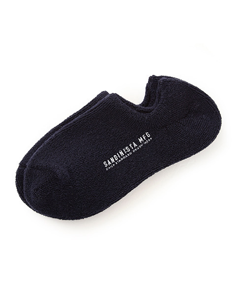 DAILY STANDARD by SANDINISTA（デイリースタンダードバイサンディニスタ）の「Daily Pile Ankle Socks / パイルアンクルソックス（ソックス/靴下・メンズ・ブラック/オフホワイト/グレー/ネイビー・FREE）」の4枚目の写真