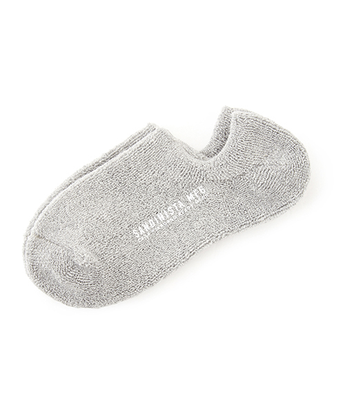 DAILY STANDARD by SANDINISTA（デイリースタンダードバイサンディニスタ）の「Daily Pile Ankle Socks / パイルアンクルソックス（ソックス/靴下・メンズ・ブラック/オフホワイト/グレー/ネイビー・FREE）」の3枚目の写真