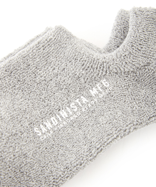 DAILY STANDARD by SANDINISTA（デイリースタンダードバイサンディニスタ）の「Daily Pile Ankle Socks / パイルアンクルソックス（ソックス/靴下・メンズ・ブラック/オフホワイト/グレー/ネイビー・FREE）」の5枚目の写真
