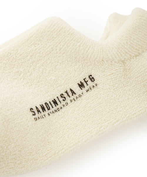 DAILY STANDARD by SANDINISTA（デイリースタンダードバイサンディニスタ）の「Daily Pile Ankle Socks / パイルアンクルソックス（ソックス/靴下・メンズ・ブラック/オフホワイト/グレー/ネイビー・FREE）」の7枚目の写真