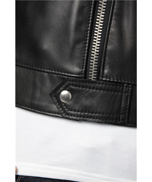 HYSTERIC GLAMOUR（ヒステリックグラマー）の「LEWIS LEATHERS × HYSTERIC DOMINATOR（ライダースジャケット・メンズ・ブラウン/ブラック・SMALL/MEDIUM）」の14枚目の写真