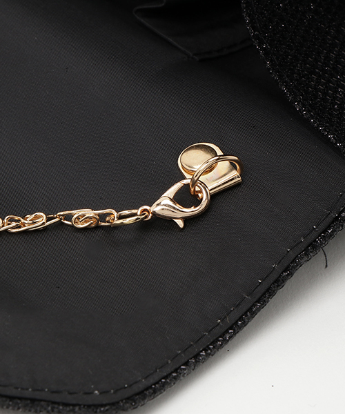 reca（レカ）の「グリッタークラッチバック（クラッチバッグ・レディース・シルバー/ブラック/シャンパン・FREE）」の18枚目の写真