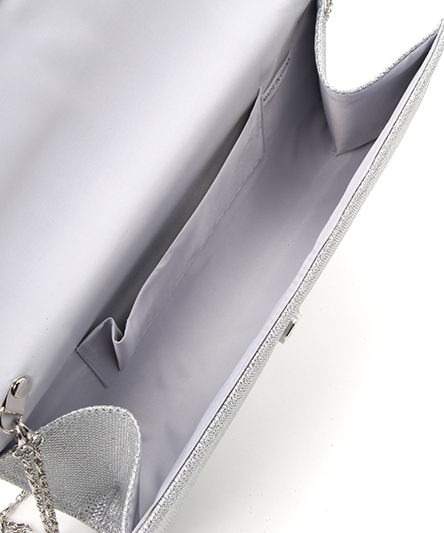 reca（レカ）の「グリッタークラッチバック（クラッチバッグ・レディース・シルバー/ブラック/シャンパン・FREE）」の16枚目の写真